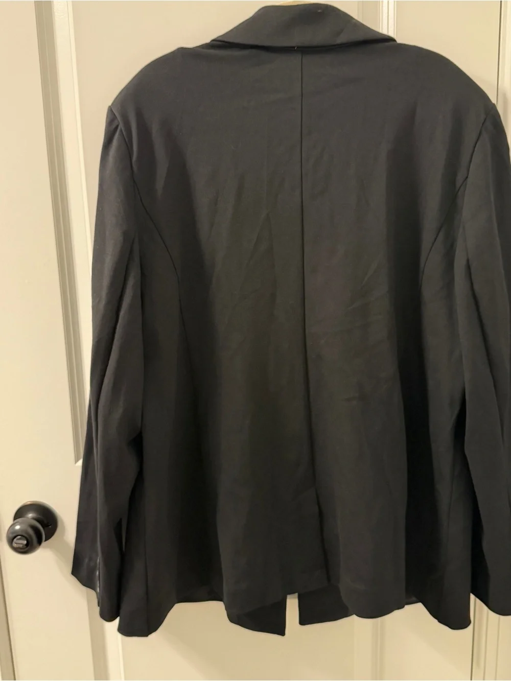 NWT $99 Lane Bryant 20/2X Black Tailored Single-Button Blazer
